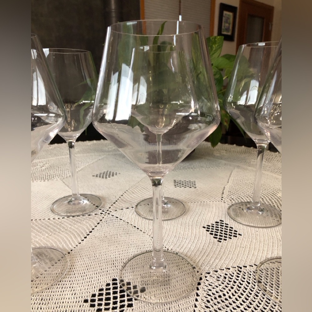 Pottery Barn Happy Hour Wine Glasses